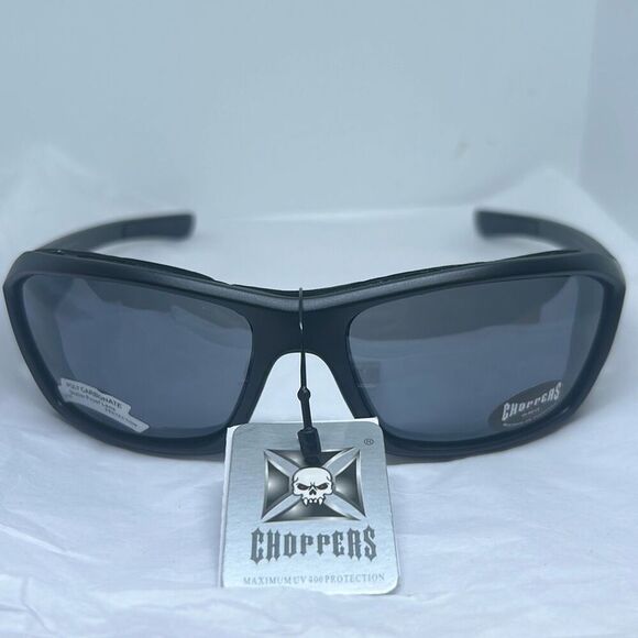 Choppers Padded Sunglasses – Maximum UV Protection – Motorcycle Riding Glasses - Picture 3 of 3